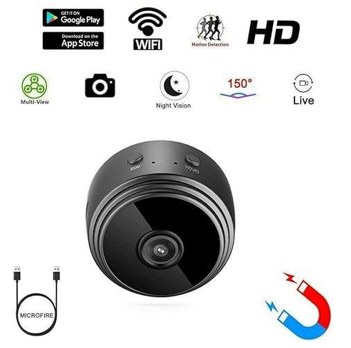 Mini WiFi Camera working while charging with power bank